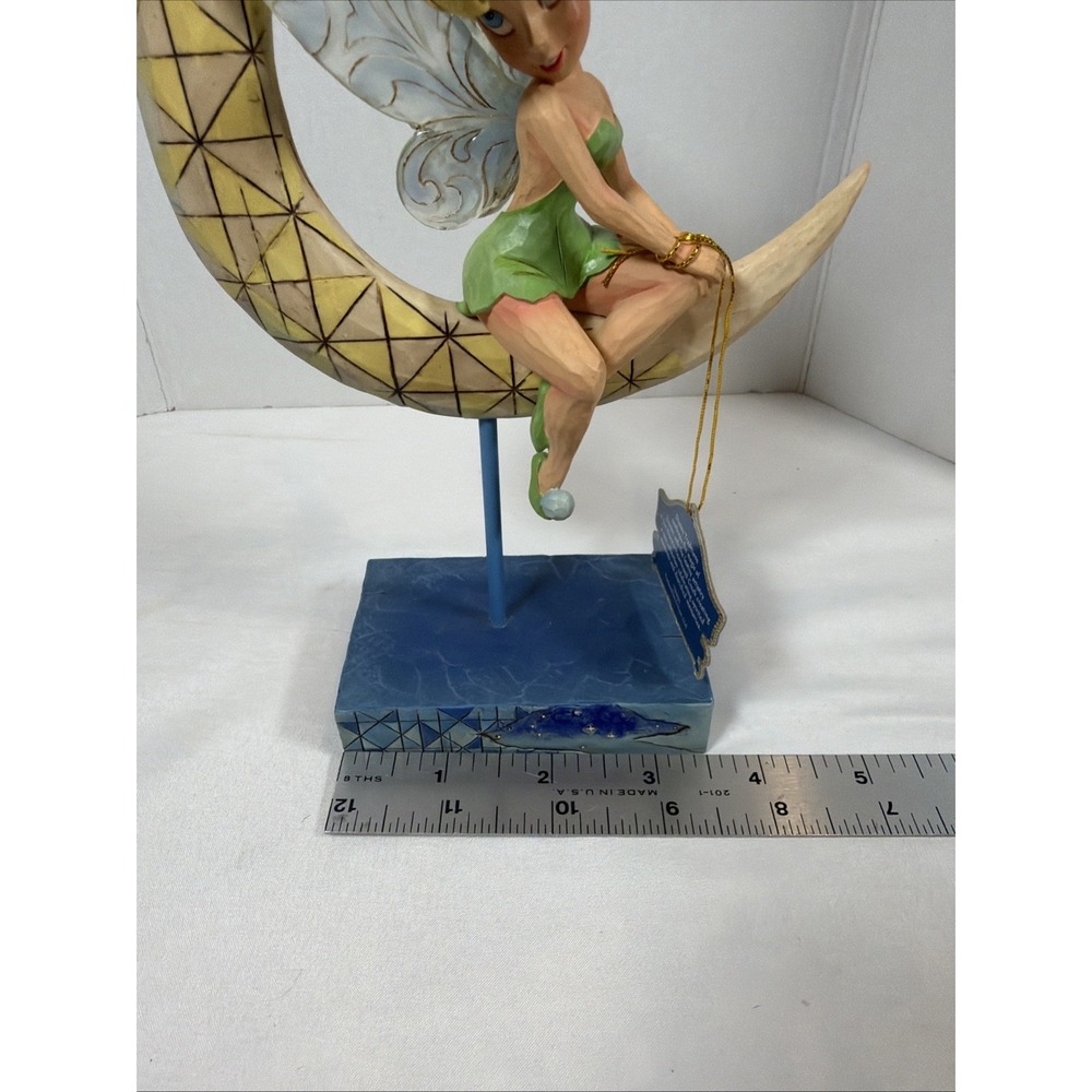 Jim Shore Walt Disney Showcase Moonlight And Magic Tinker Bell Figurine 4010219 - Picture 11 of 12